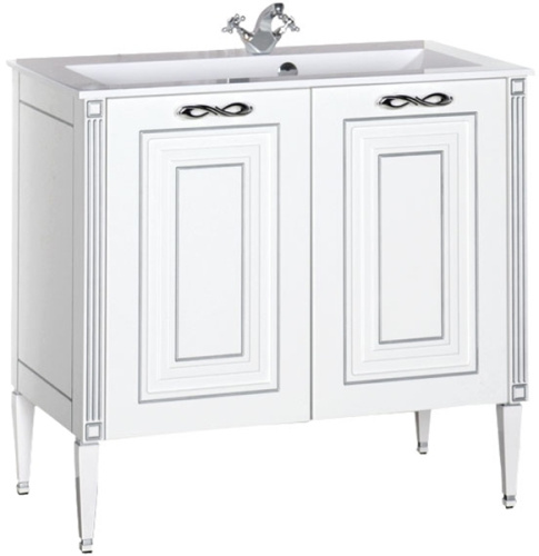 картинка Тумба под раковину Aquanet 181762 Белая от магазина Сантехстрой