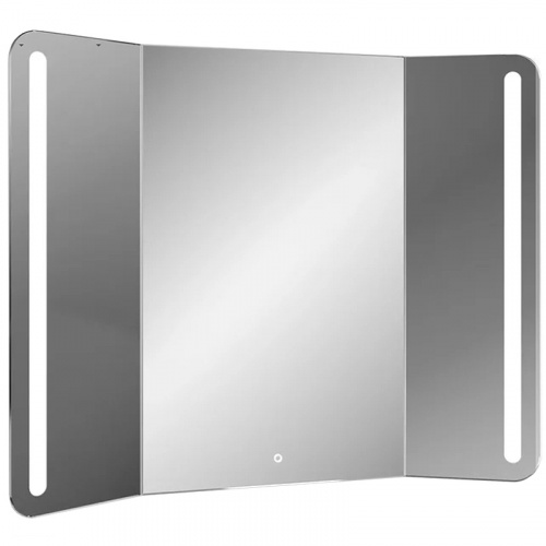 картинка Зеркало Art&Max am-tre-1000-800-ds-f Хром от магазина Сантехстрой