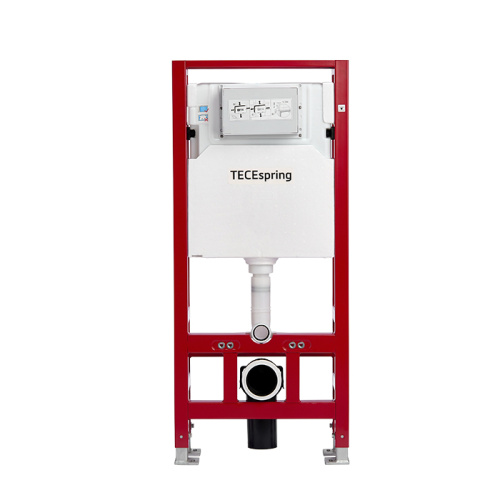 картинка K500393 TECEspring Застенный модуль для унитаза с двойной рамой, присоединение к канализации DN90 (без панели смыва) от магазина Сантехстрой