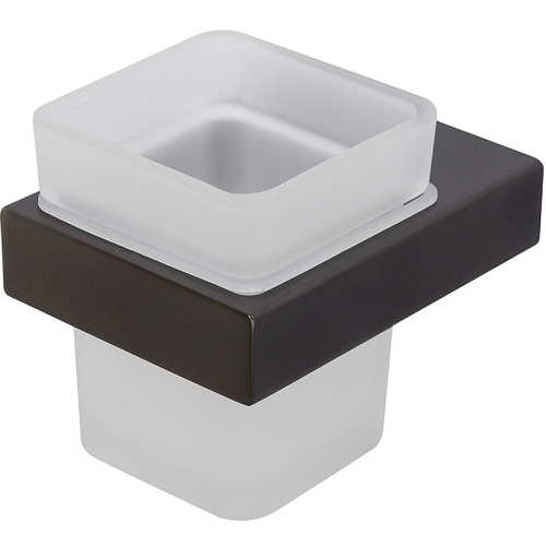 картинка Стакан для зубных щеток Cezares Slider SLIDER-TUMS-GM Оружейная сталь от магазина Сантехстрой