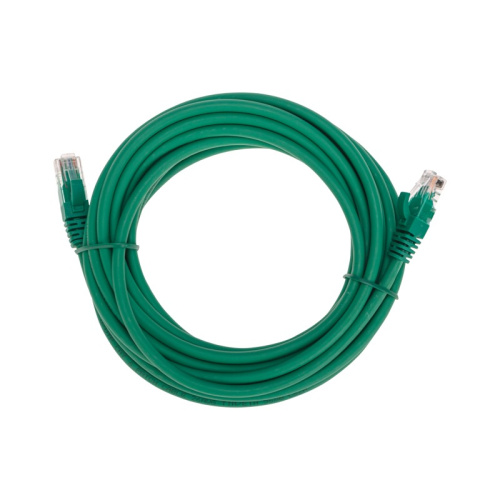картинка Патч-корд U/UTP CAT 6, RJ45-RJ45, 26AWG, LSZH,  зеленый,  5м REXANT от магазина Сантехстрой