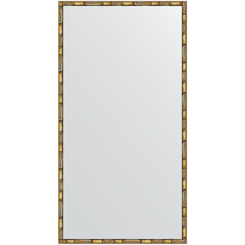 картинка Зеркало Evoform Definite 127х67 BY 0746 в багетной раме - Золотой бамбук 24 мм от магазина Сантехстрой