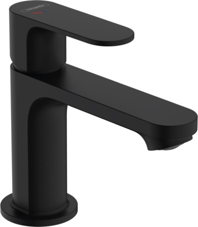 фотография смеситель для раковины hansgrohe 72586670 черный