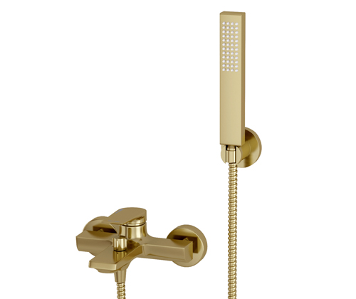 изображение смеситель для ванны wasserkraft aisch 5501 золото матовое
