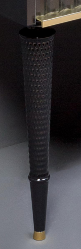 картинка Ножки DENTI черные (пара) 35,5см от магазина Сантехстрой
