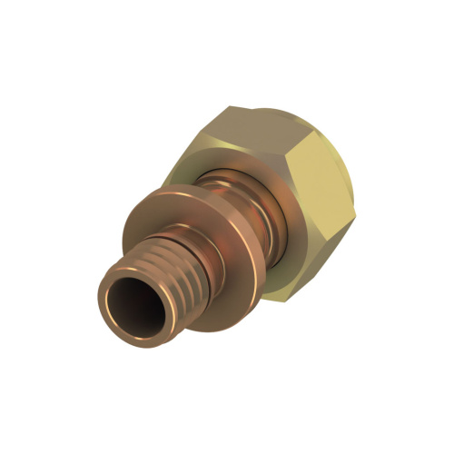 картинка Соединение прямое, TECE, TECEflex, с накидной гайкой 25 х 1", бронза от магазина Сантехстрой