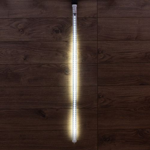 картинка Сосулька светодиодная 100 см,  230 В,  Е27, двухсторонняя,  60х2 диодов,  цвет диодов белый от магазина Сантехстрой