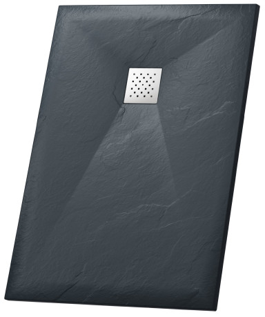 картинка Душевой поддон из литого мрамора 100x80 см Grossman Strong GR-S280100Q от магазина Сантехстрой