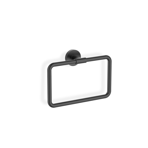 картинка Decor Walther Basic HTR Полотенцедержатель кольцо, цвет: черный матовый от магазина Сантехстрой