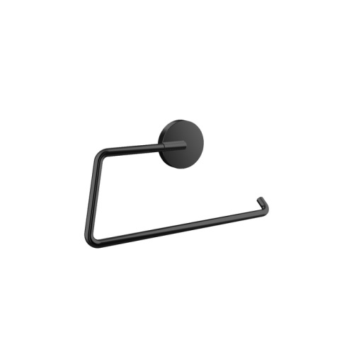 картинка Emco Round Полотенцедержатель-кольцо, подвесной, 224mm, цвет черный от магазина Сантехстрой