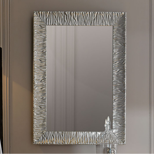 картинка Kerasan Retro Зеркало Specchiera 70x100см, цвет: серебро состаренное от магазина Сантехстрой
