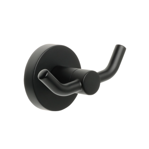 картинка Крючок двойной черный Fixsen Comfort  Black (FX-86005A) от магазина Сантехстрой