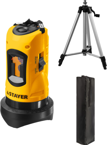картинка STAYER SLL-1 нивелир лазерный, 10м, точн. +/-0,5 мм/м, штатив, сумка от магазина Сантехстрой