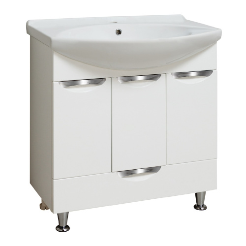 картинка Тумба под раковину Runo  (под умывальник Стиль 75) Барселона 75 (00000001032) от магазина Сантехстрой