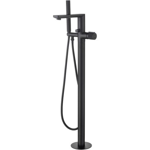 изображение смеситель для ванны allen brau liberty 5.33012-31 черный матовый