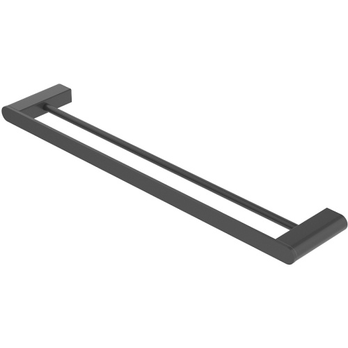 картинка Полотенцедержатель Cezares Stylus STYLUS-THD-60-NOP двойной Черный матовый от магазина Сантехстрой