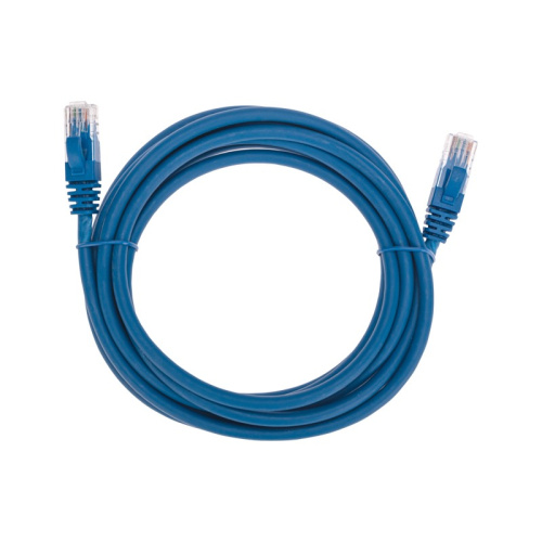картинка Патч-корд U/UTP CAT 6, RJ45-RJ45, 26AWG, LSZH,  синий,  3м REXANT от магазина Сантехстрой