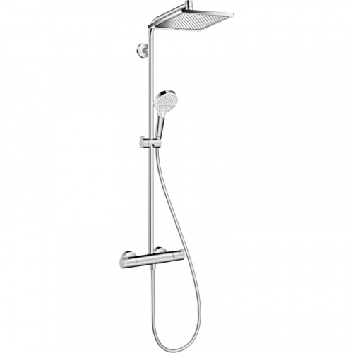 картинка Душевая система Hansgrohe Crometta E 27281000 Хром от магазина Сантехстрой