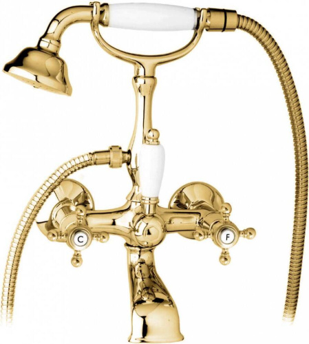 изображение смеситель cezares golf golf-vd-03/24-bi для ванны с душем золото