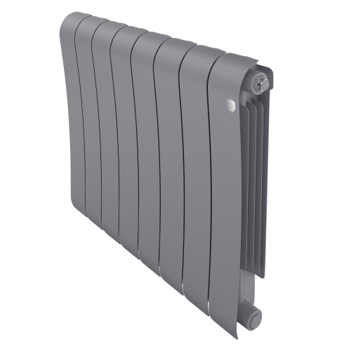 картинка Радиатор биметаллический Royal Thermo Infinity 500 Silver Satin - 8 секц. от магазина Сантехстрой
