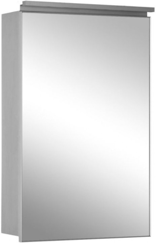 картинка Зеркало-шкаф De Aqua Алюминиум 50 серебро от магазина Сантехстрой