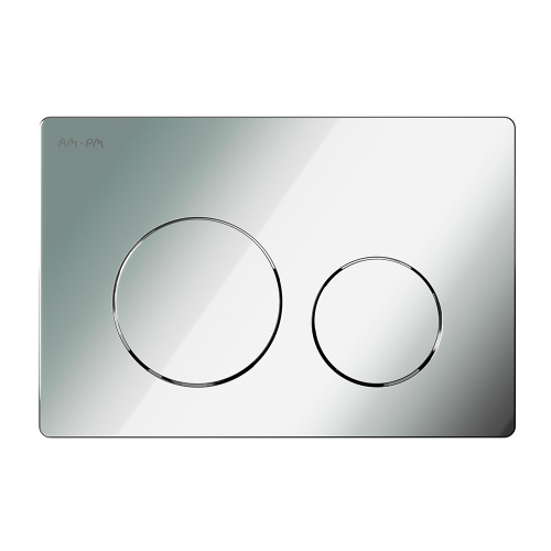 картинка I090151 PrimeFit L, клавиша для инсталляции пластик, хром глянцевый от магазина Сантехстрой