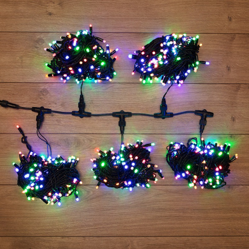 картинка Гирлянда LED ClipLight 24V,  5 нитей по 20 метров,  цвет диодов Мульти от магазина Сантехстрой