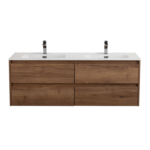 картинка Тумба под раковину подвесная BelBagno KRAFT-1200-4C-SO-2-RT Rovere Tabacco от магазина Сантехстрой