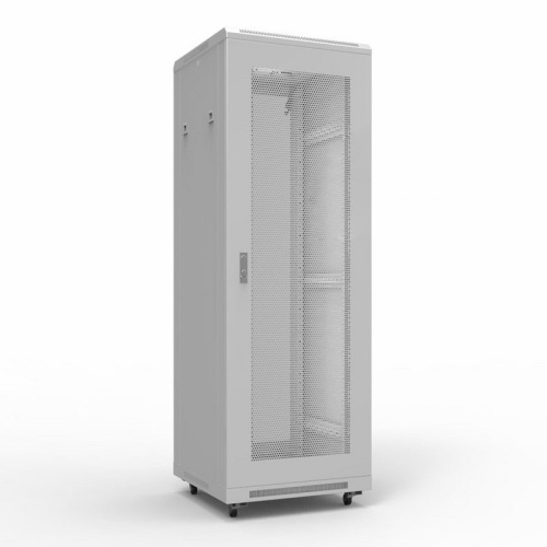 картинка Шкаф напольный 19" серии Standart 22U 600х600мм,  передняя и задняя дверь перфорация,  RAL 7035 (состоит из 2 частей) REXANT от магазина Сантехстрой