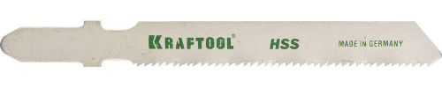 картинка Полотна KRAFTOOL, T118A, для эл/лобзика, HSS, по металлу (1,5-2мм), EU-хвост., шаг 1,2мм, 50мм, 5шт от магазина Сантехстрой