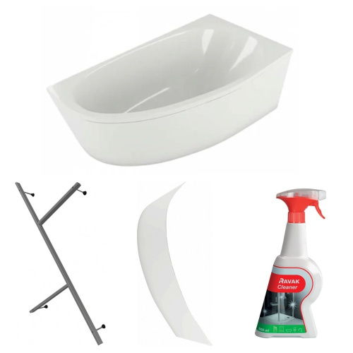 Комплект SAN21 для ванной комнаты + чистящее средство для ванной в подарок