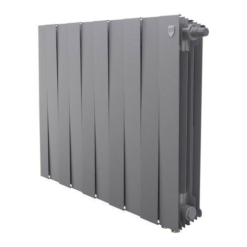 картинка Радиатор Royal Thermo PianoForte 500 Silver Satin VDR80 - 10 секц. от магазина Сантехстрой