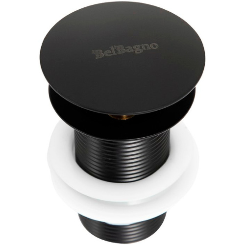 картинка Донный клапан BelBagno BB-SC-NERO Сlick-Сlack Черный матовый от магазина Сантехстрой