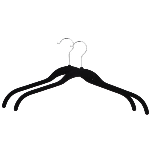 картинка VETTA Набор вешалок для одежды 2шт, 42см, без перекладины, с покрытием флок от магазина Сантехстрой