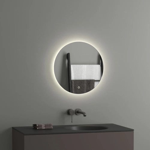 картинка Зеркало круглое Evoform Ledshine BY 2642 50x50 от магазина Сантехстрой