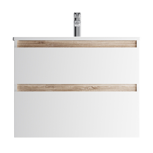 картинка M85AFHX0802WG X-Joy, База под раковину, подвесная, 80 см, 2 ящика, белый глянец от магазина Сантехстрой