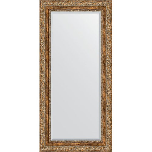 картинка Зеркало Evoform Exclusive 115х55 BY 3488 с фацетом в багетной раме - Виньетка античная бронза 85 мм от магазина Сантехстрой