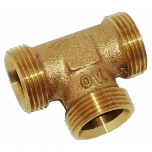 картинка Тройник, Н ЕК, 1 1/4", 1 1/4", 1 1/4", бронза (RX) от магазина Сантехстрой
