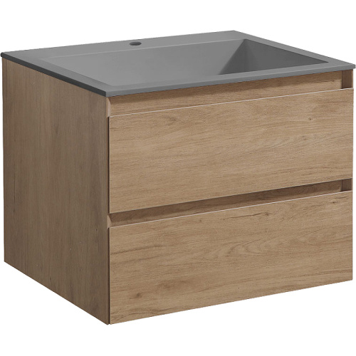 картинка Тумба под раковину Vincea Luka 60 VMC-2L600NO подвесная N.Oak от магазина Сантехстрой