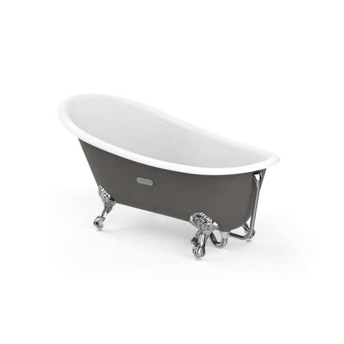 картинка Ванна чугунная Roca CARMEN 160х80, GREY от магазина Сантехстрой