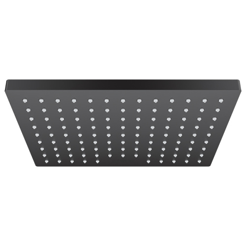 картинка HG Vernis Shape Верхний душ 230х170мм, потолочный, шарнирный, 1jet, цвет: матовый черный от магазина Сантехстрой