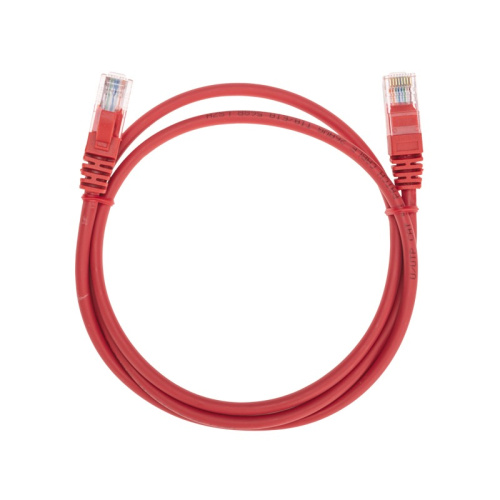картинка Патч-корд U/UTP,  CAT 5e,  RJ45-RJ45, 26AWG, LSZH,  красный,  1м REXANT от магазина Сантехстрой