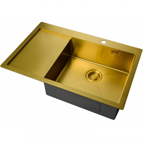 картинка Кухонная мойка ZorG Light Bronze ZL R 780510-R BRONZE Бронза от магазина Сантехстрой