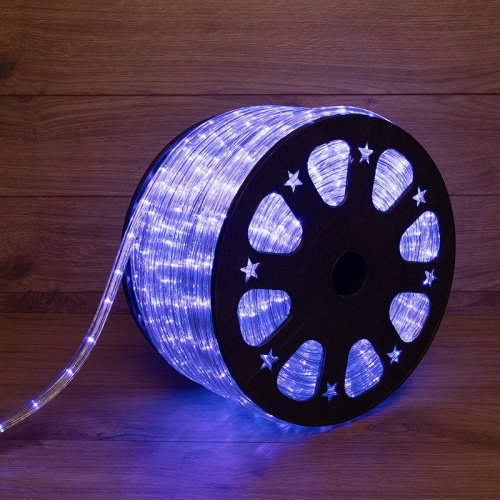картинка Дюралайт LED,  свечение с динамикой (3W) - синий,  24 LED/м,  бухта 100м от магазина Сантехстрой