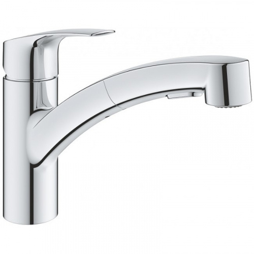 картинка смеситель для кухни grohe 30305001 хром