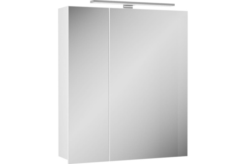 картинка Зеркальная шкаф Diborg Lande 60 белый матовый 77.2103 от магазина Сантехстрой