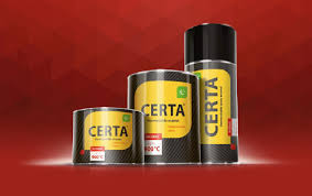картинка Краска термостойкая "Certa" красно-коричневая (балончик) от магазина Сантехстрой
