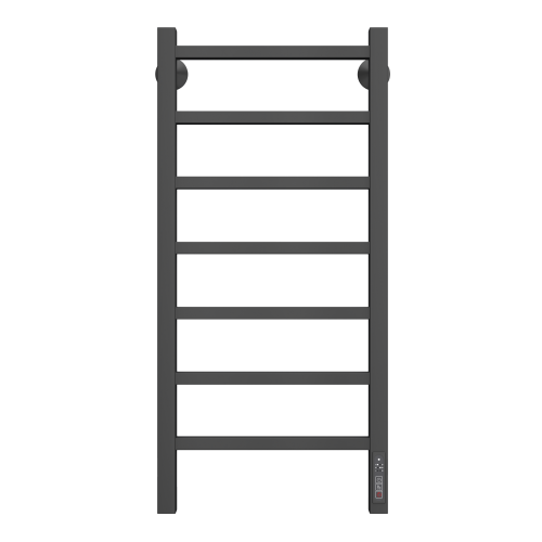 картинка Полотенцесушитель электрический Larusso Астор П7 350х800 мм RAL 9005 от магазина Сантехстрой