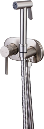 картинка Гигиенический душ Allen Brau Priority 5.31005-BN С ВНУТРЕННЕЙ ЧАСТЬЮ, брашированный никель от магазина Сантехстрой