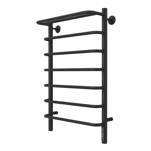 картинка Полотенцесушитель Стандарт с полкой КС электро, П7 500х800 9005, шт от магазина Сантехстрой